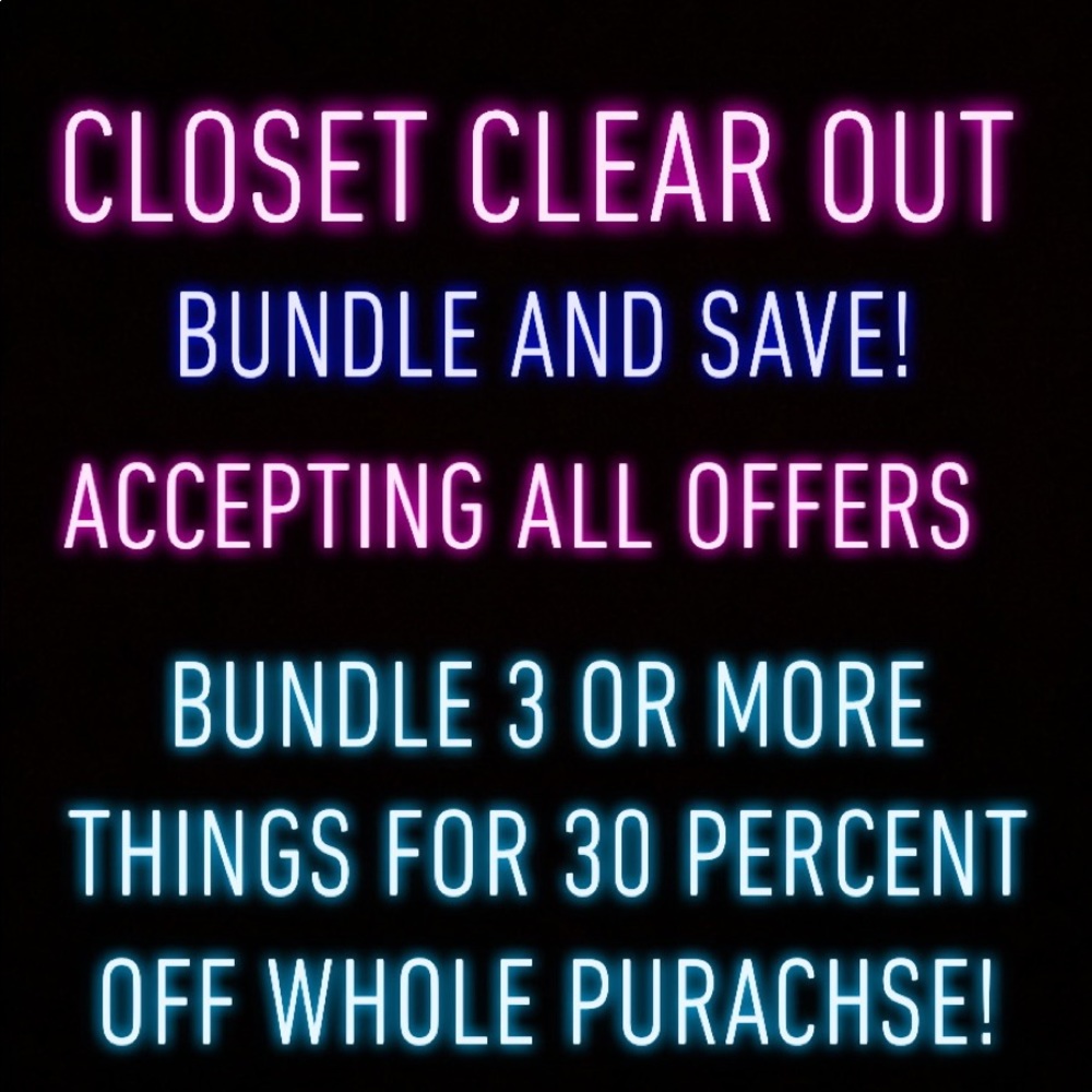 Closet clear out